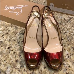 Christian Louboutin red heels